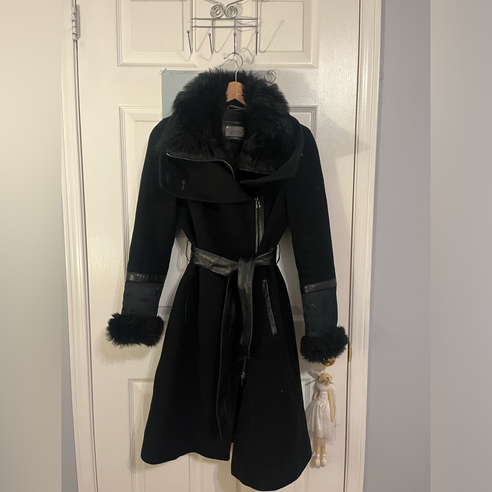 Black Mackage Dress Coat ( as seen on Lana Parrilla in ABC’s Once Upon a Time!)